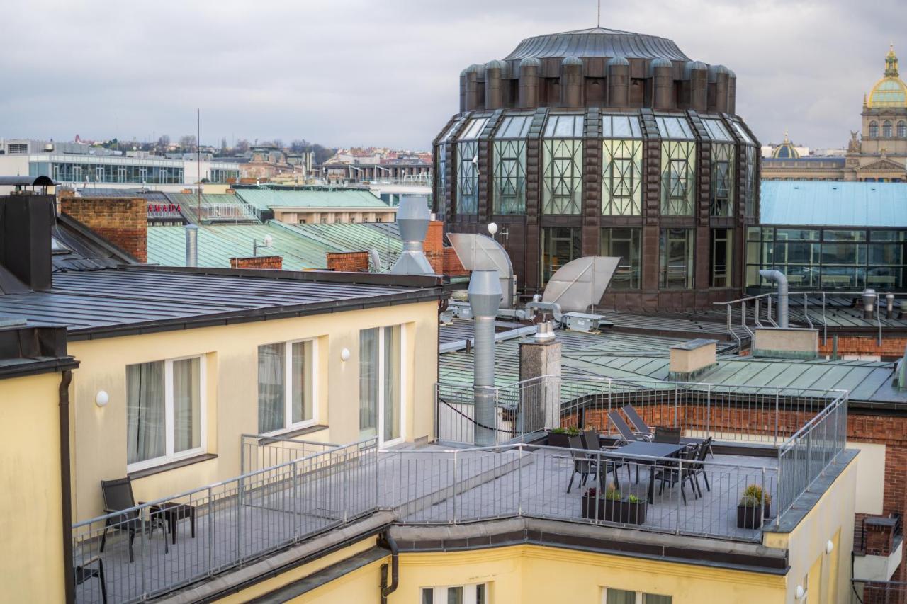 Ea Aparthotel Melantrich Prága Kültér fotó
