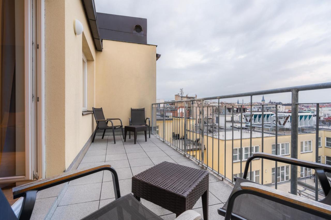 Ea Aparthotel Melantrich Prága Kültér fotó